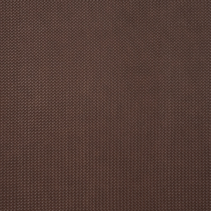 Schumacher Vegan Leather Rattan Indoor/Outdoor Brown Fabric 87805