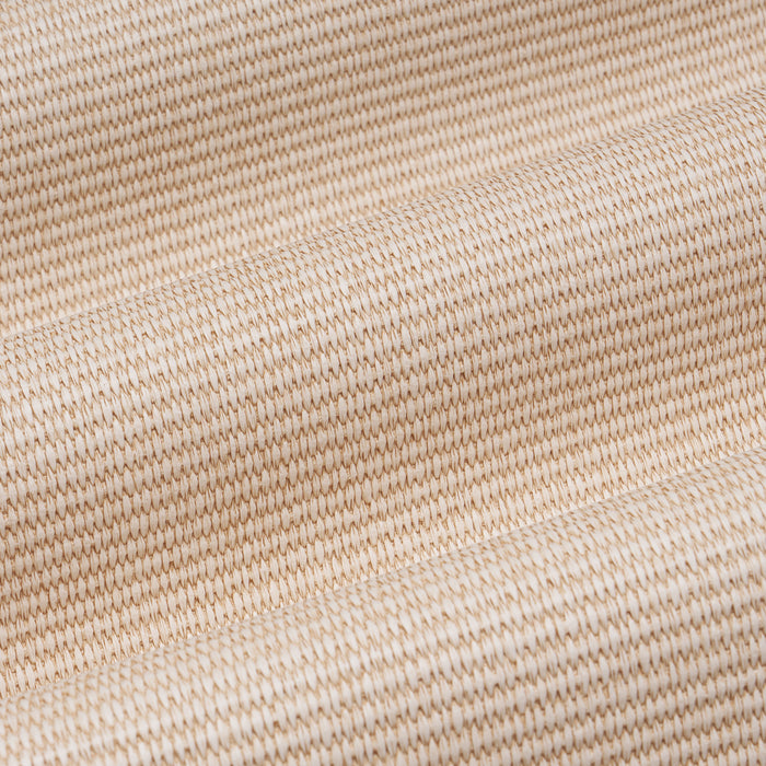 Schumacher Vegan Leather Basketweave In/Out Neutral Fabric 87810