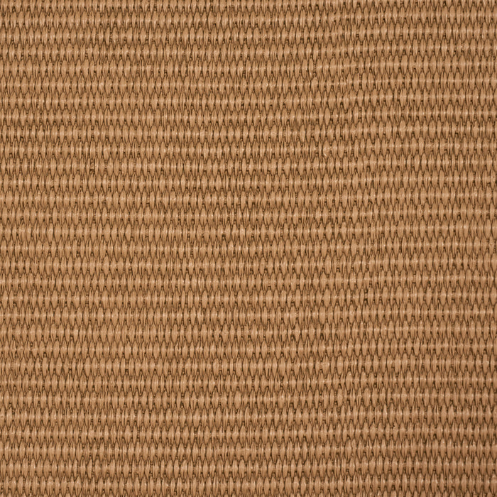 Schumacher Vegan Leather Basketweave In/Out Camel Fabric Sample 87811