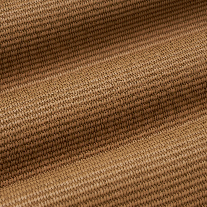 Schumacher Vegan Leather Basketweave In/Out Camel Fabric Sample 87811
