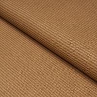 Schumacher Vegan Leather Basketweave In/Out Camel Fabric 87811