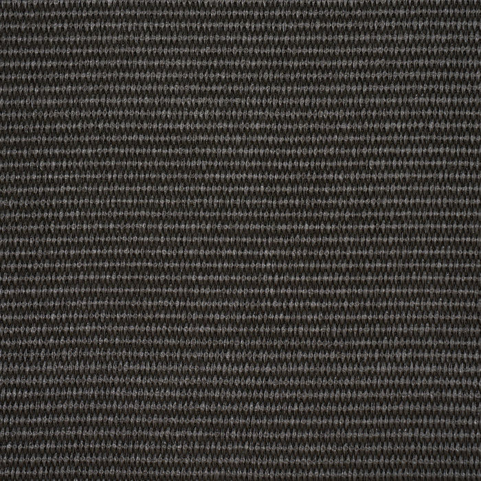 Schumacher Vegan Leather Basketweave In/Out Charcoal Fabric Sample 87814