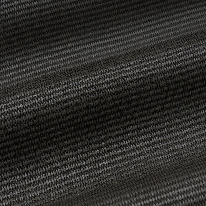 Schumacher Vegan Leather Basketweave In/Out Charcoal Fabric 87814