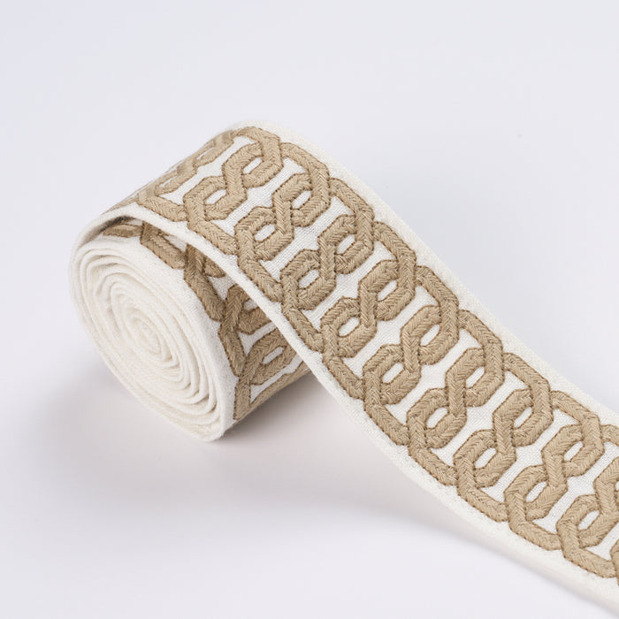 Schumacher Solene Tape Neutral Trim 87821