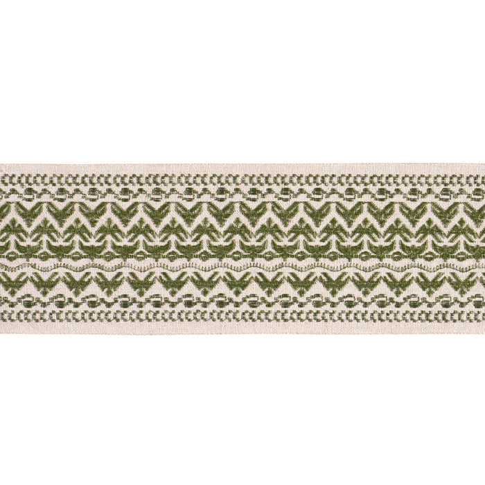 Schumacher Fez Trim Sample Moss Trim Sample 87831