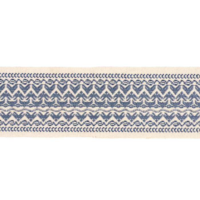 Schumacher Fez Trim Sample Indigo Trim Sample 87832