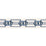 Schumacher Corinne Tape Indigo Trim 87860
