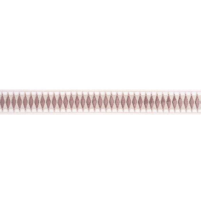 Schumacher Mireille Velvet Tape Rose Quartz Trim 87870