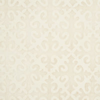 Schumacher Kyrgyzstan Wool Silk Oyster & Natural Fabric 87990
