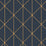 Schumacher Diamonds Navy And Gold Wallpaper Sample 8804
