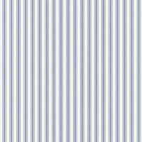 Schumacher Aspo Stripe Blue Wallpaper 8870