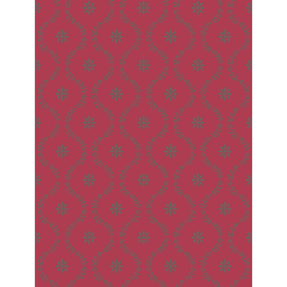 Cole & Son Clandon Rouge Wallpaper Sample 88/3015.CS.0