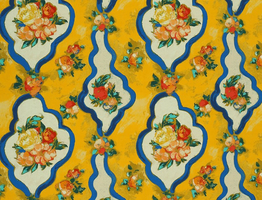 Jim Thompson Ondine Mediteranean Fabric Sample JT013684001