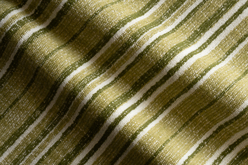 Perennials Sake Stripe Chartreuse Fabric 894-749