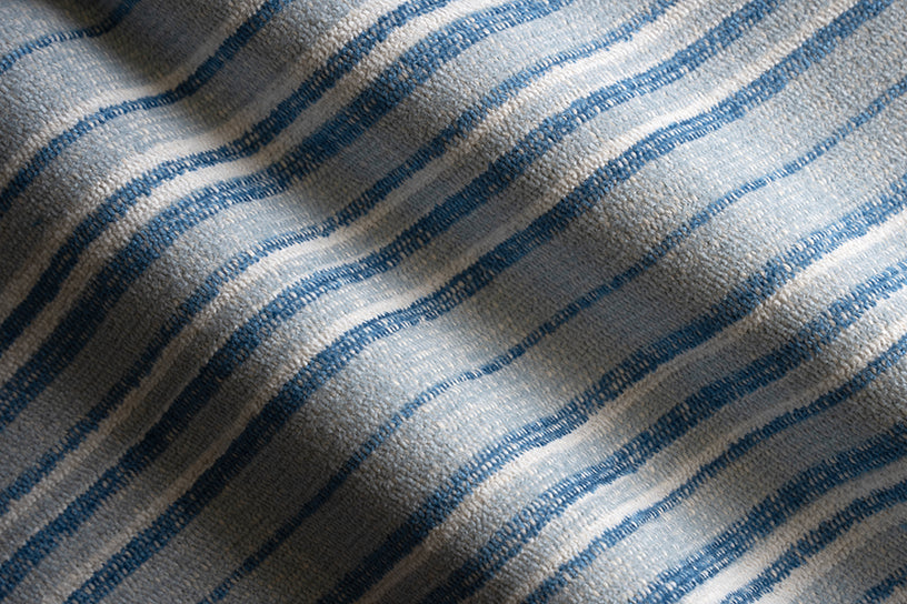 Perennials Sake Stripe Ice Blue Fabric 894-798