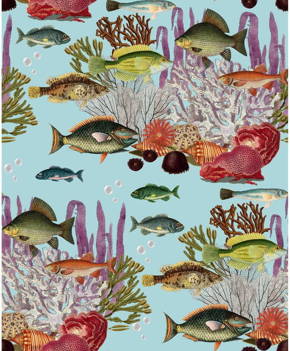 Gaston Y Daniela Corales Agua Wallpaper Sample GDW5663.004.0