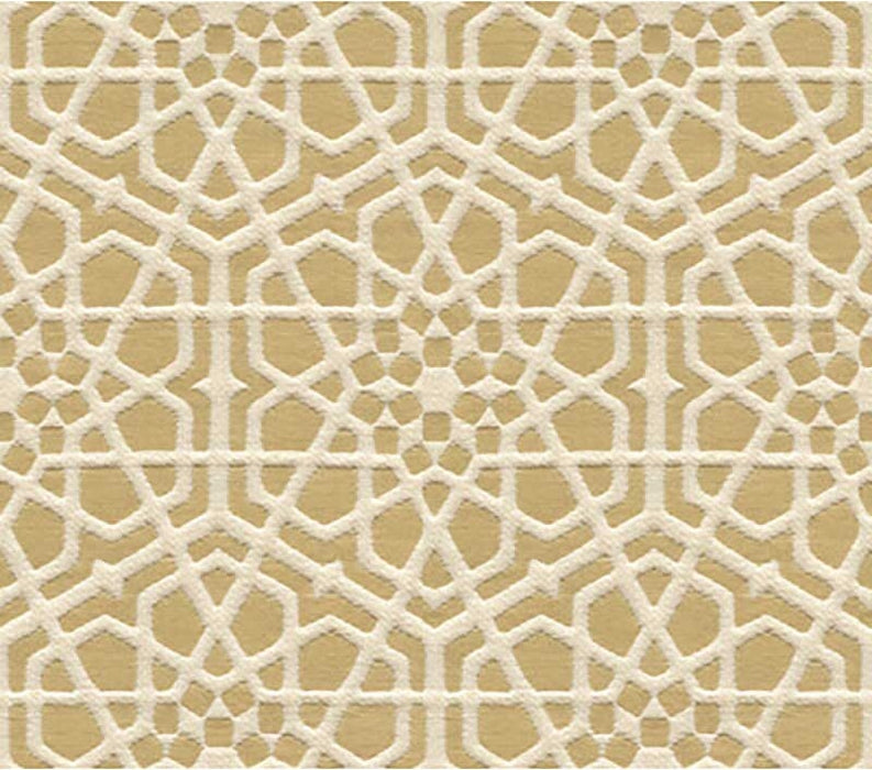 Kravet Design Andalusia Custard Fabric Sample 31797.14.0