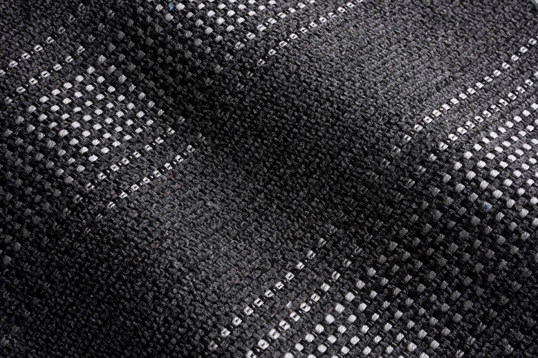 Perennials Rugged Stripe Anthracite Fabric 895-204