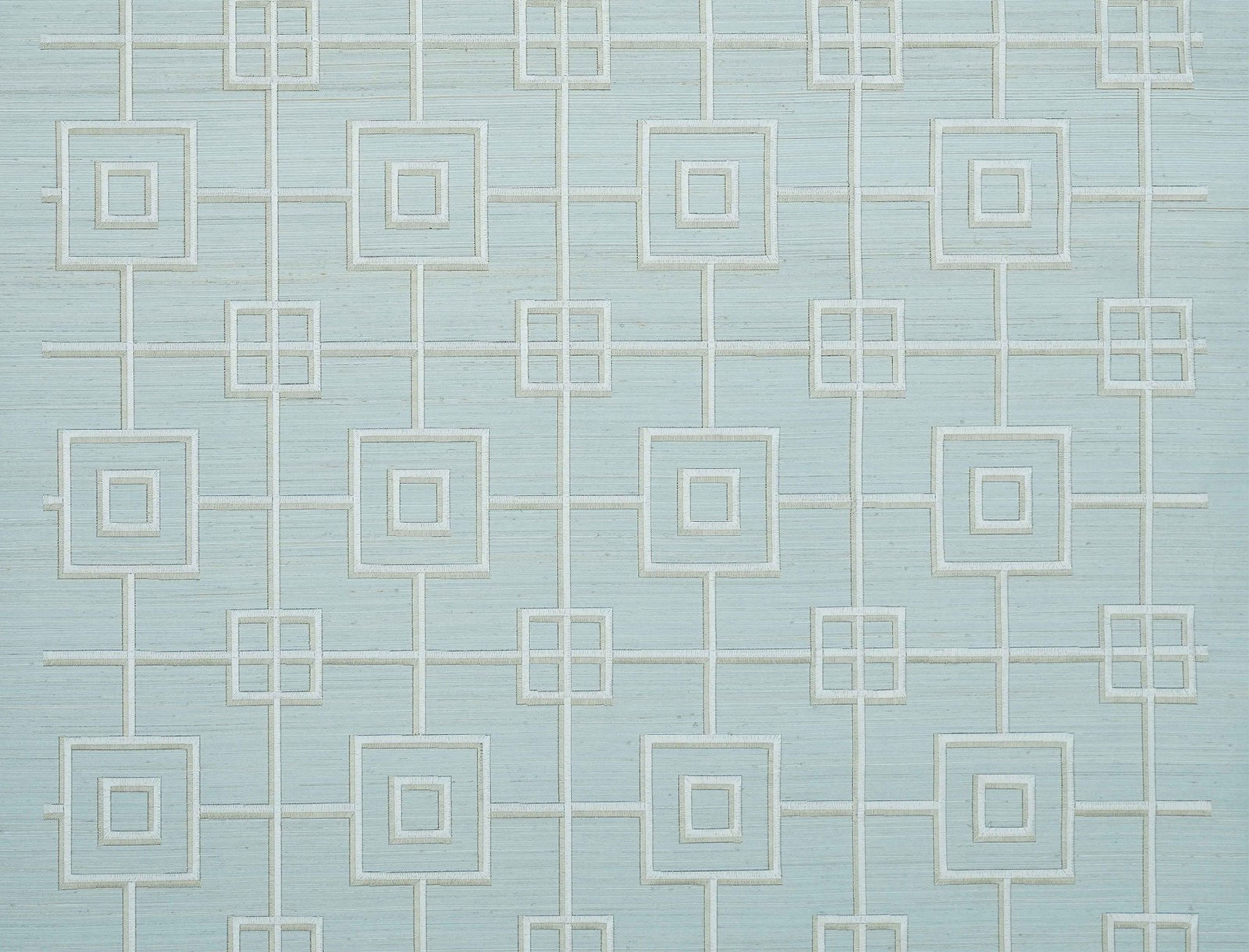 Jim Thompson Shadowbox  Pale Sky Wallpaper Sample JT021074002