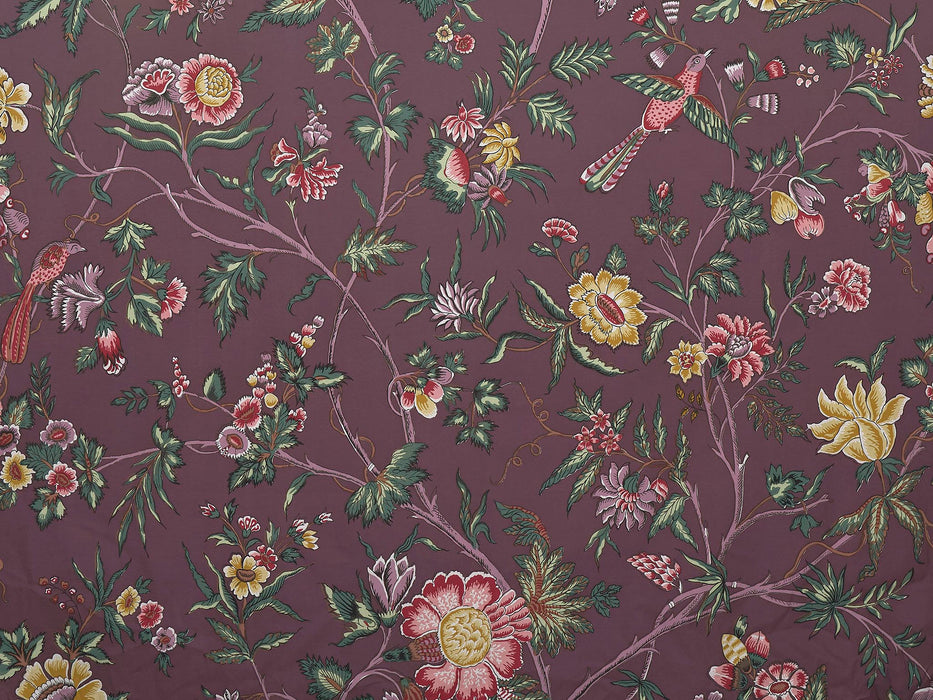 Le Manach L'Arbre Indien Prune Fabric Sample L4568004