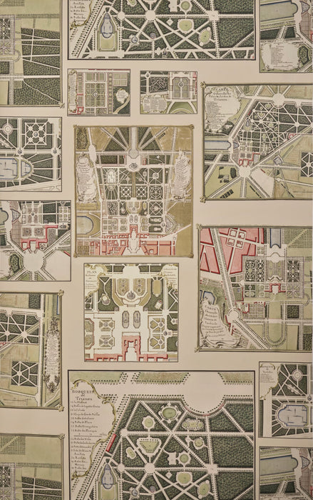 Pierre Frey Les jardins de versailles Original Fabric Sample F4094001