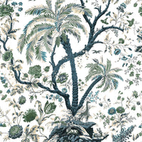 Braquenie Voile De Genes Emeraude Wallpaper BP350001