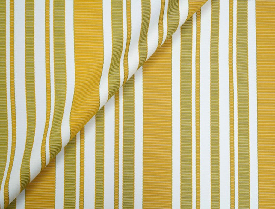Jim Thompson Sampan Stripe Golden Bamboo Fabric Sample JT013712002 