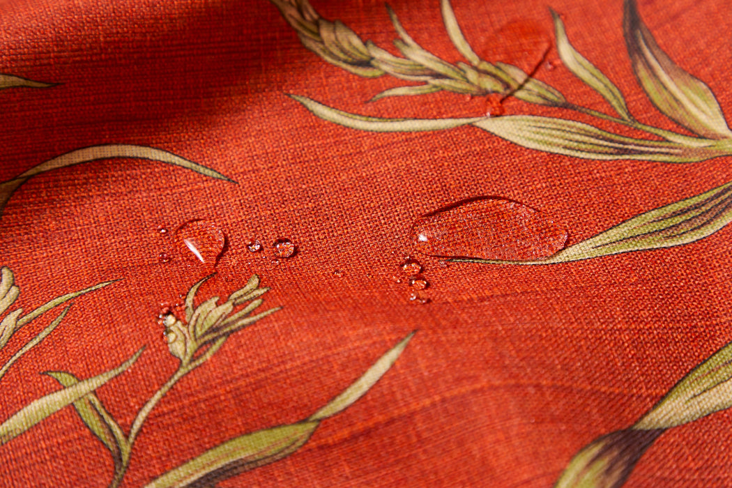 Jim Thompson Pana Vermillion Fabric JT013959001