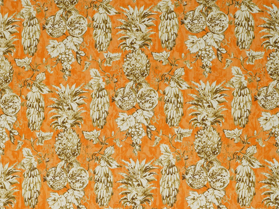 No.9 Thompson Frutteto Chocolate Orange Fabric Sample N9012383003