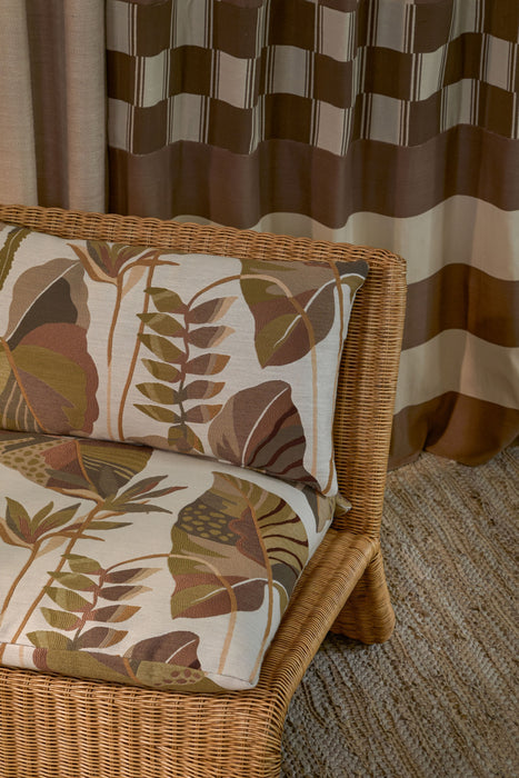 Jim Thompson Arum Leaves Silver Dawn Fabric JT013963002