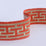 Jim Thompson Labyrinth Tape  Coral Trim Sample JT030022004