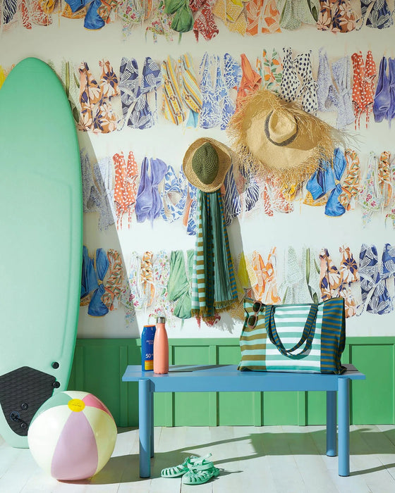 Pierre Frey La baignade Multicolore Wallpaper FP005001