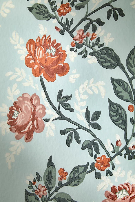 Pierre Frey Rosa Lagon Wallpaper Sample FP217003