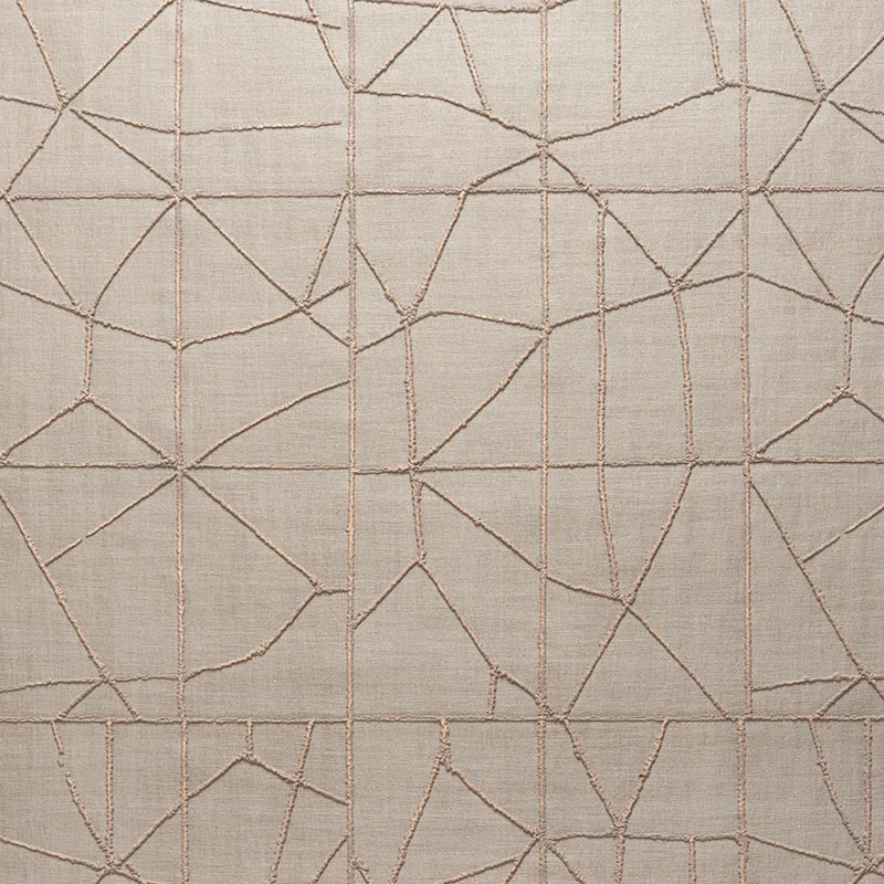 Holly Hunt Walls Romulus Bronze Age Wallpaper Sample W9001/05