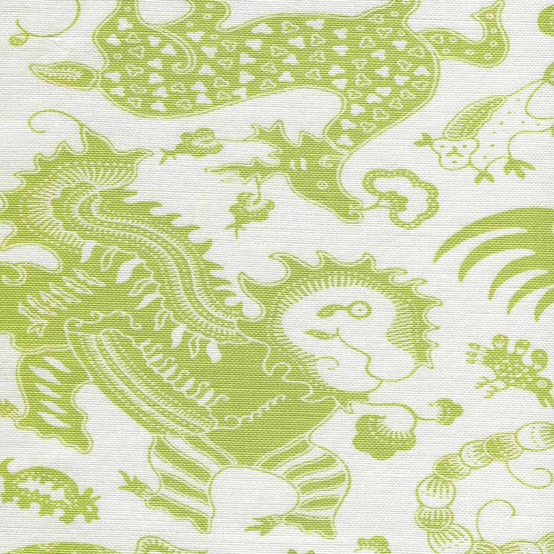China Seas Indramayu Jungle Green Fabric 9005-06