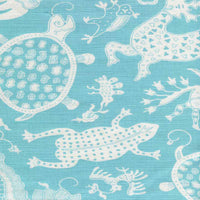 China Seas Indramayu Reverse Turquoise Fabric 9010-03