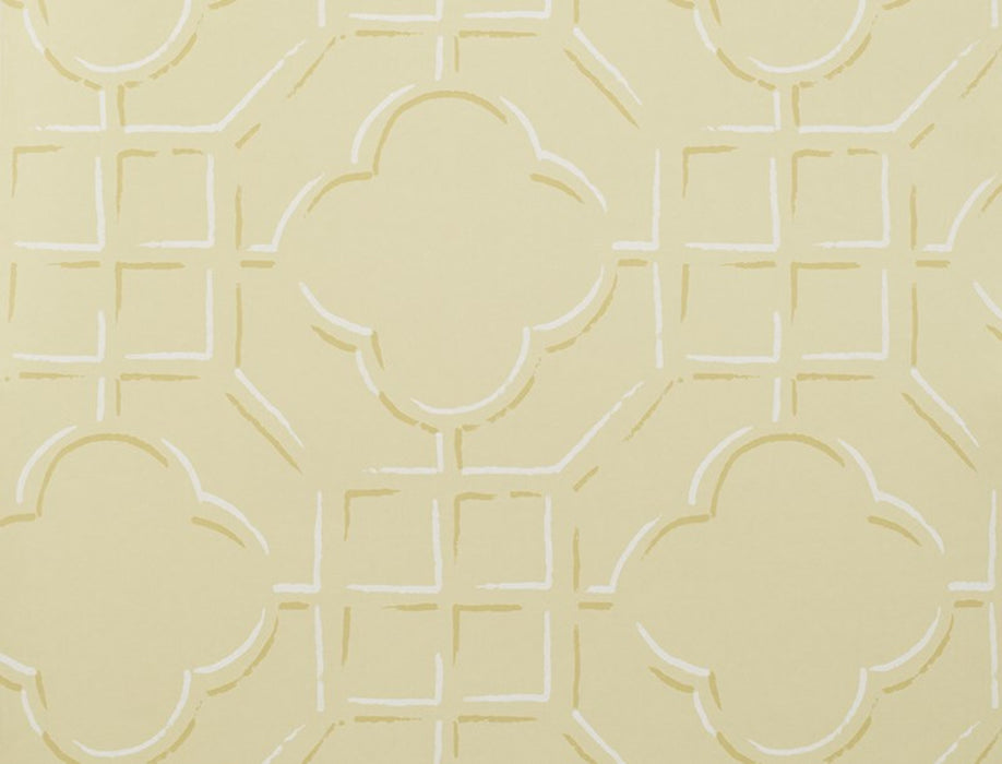 No.9 Thompson Berarderie  Banana Cream Wallpaper Sample N9021011002