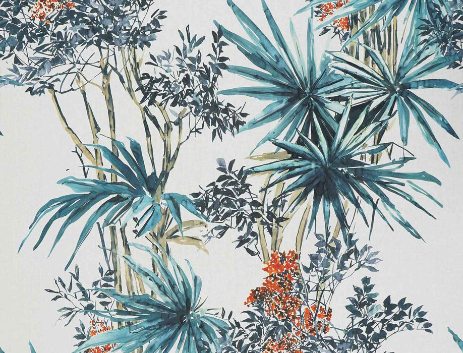 Jim Thompson Cassia Teal Fabric JT013869003