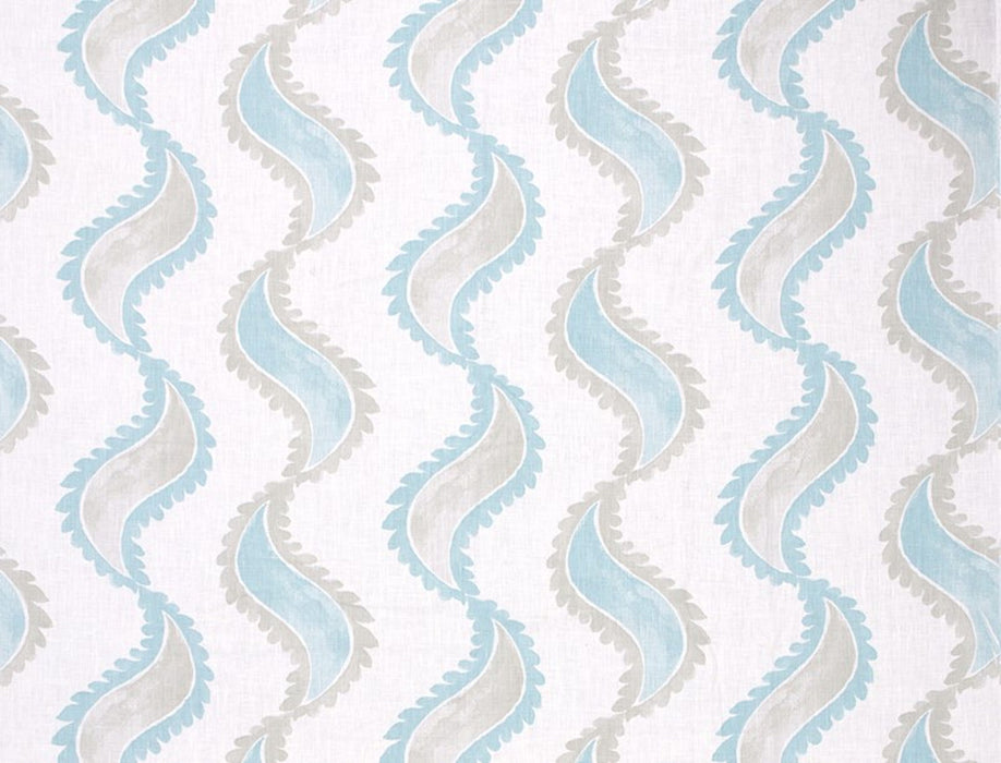 No.9 Thompson Foloi Aqua Grey Fabric Sample N9012241003O