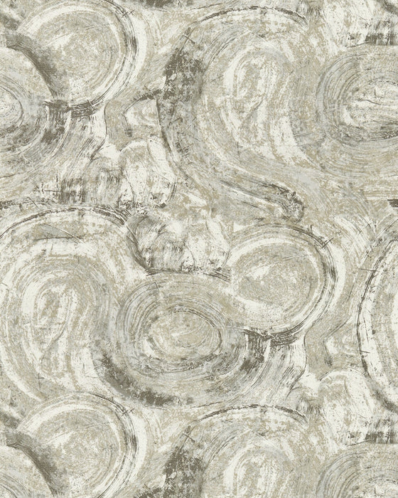 Clarke & Clarke Hatoum Slate Wallpaper W0222/04.CAC.0