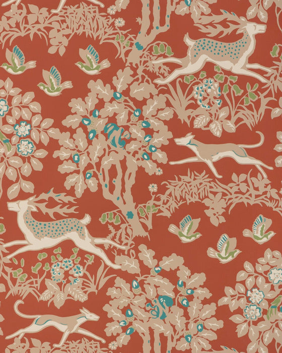 Lee Jofa Mille Fleur Wp Brick Wallpaper P2017104.24.0