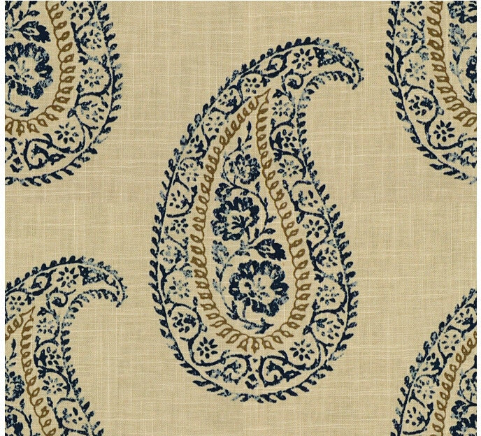 Kravet Design Madira Indigo Fabric MADIRA.516.0