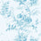 Lee Jofa Tea Rose Toile Wp Blue Wallpaper P2026100.1115.0