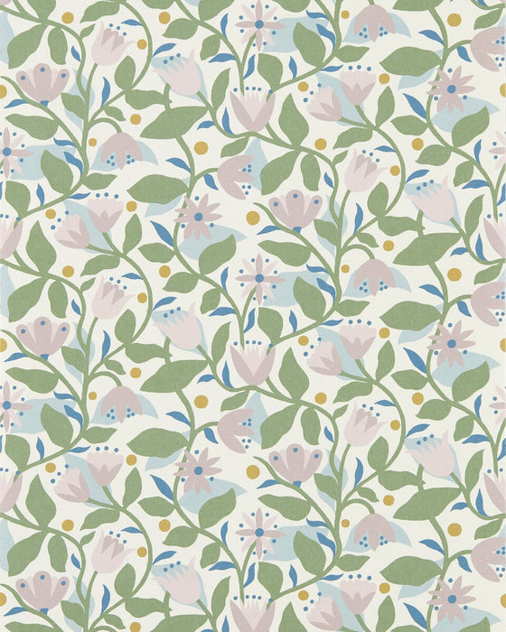 Scion Dancing Daisies Wp Lilac Wallpaper NSCW113283.SCN.0