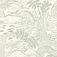 Scion Falling Floss Wp Sage Wallpaper NSCW113267.SCN.0