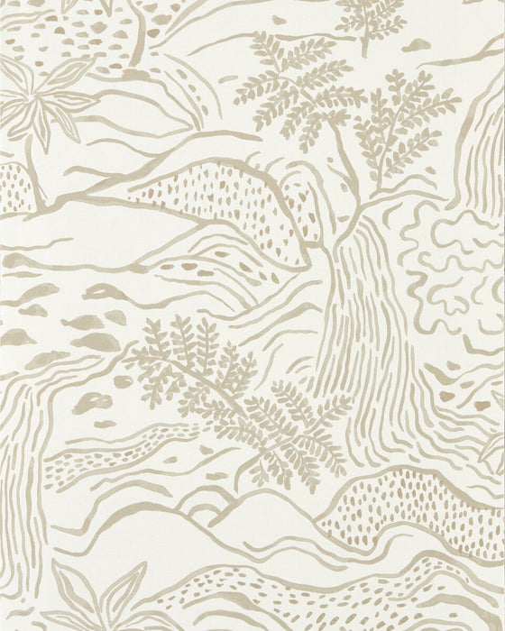 Scion Falling Floss Wp Linen Wallpaper NSCW113266.SCN.0