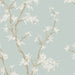 Cole & Son Chinese Branch Duck Egg Wallpaper Sample 128/3016.CS.0