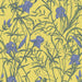 Cole & Son Iris Violet On Citrine Wallpaper Sample 128/5027.CS.0