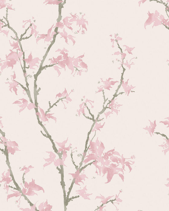 Cole & Son Chinese Branch Pink Wallpaper Sample 128/3015.CS.0