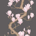 Cole & Son Magnolia Tree Charcoal/Pink Wallpaper Sample 128/1001.CS.0